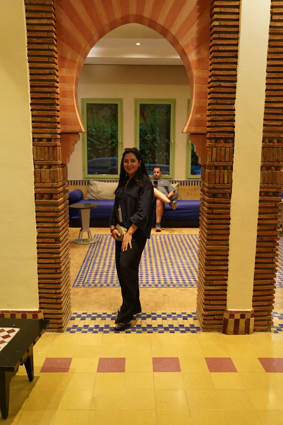 Les arches marocaines du hall de l'hôtel, Summer Bootcamp 2025